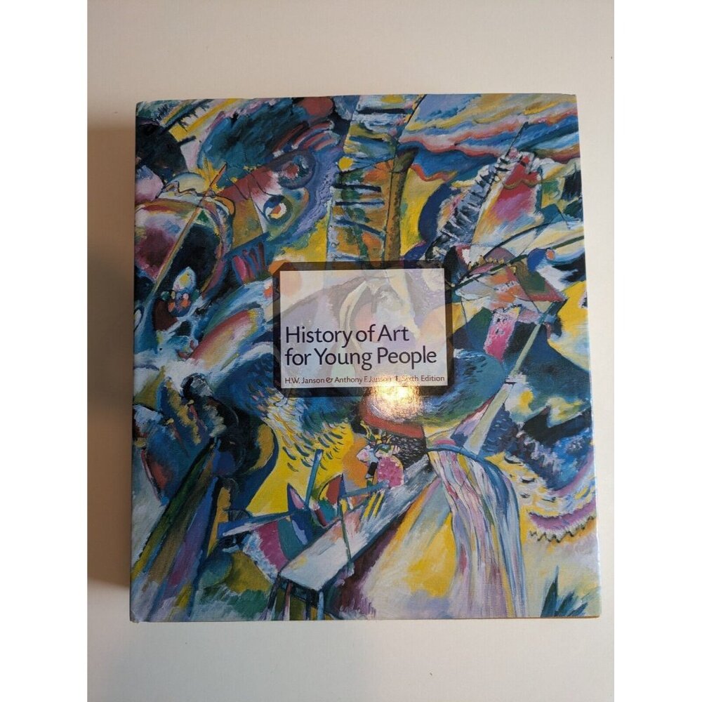 History of Art for Young People 6th Edition HC Sixth Janson Classic Color EUC